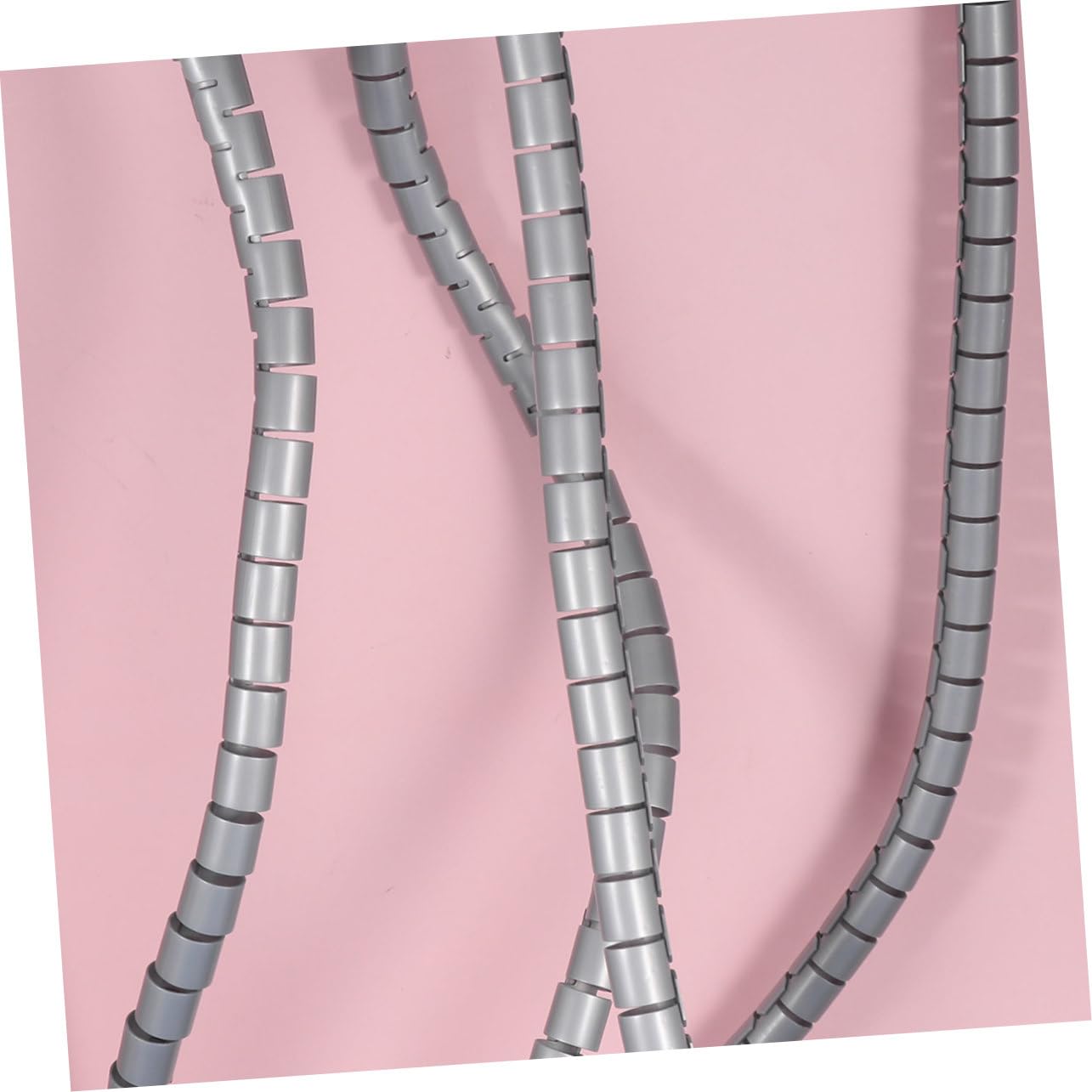 HEMOTON 2pezzi Organizzatore Flessibile Guaina Protezione Per Scrivania Per Riorganizzare e Tidy up Fili Elettrici