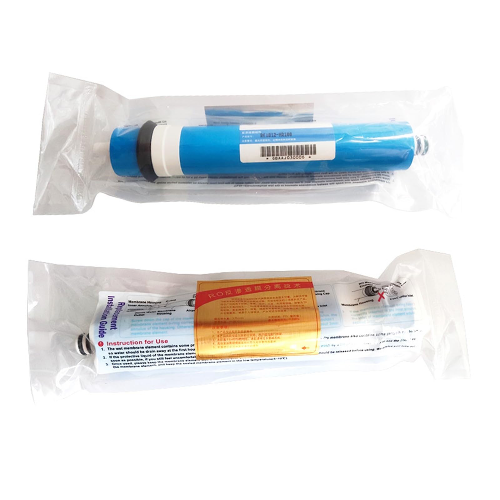 Filtro per l'acqua ad osmosi inversa 50/75/100/125/400GPD Cucina di Casa Osmosi Inversa RO Sostituzione Della Membrana Acqua Filtro Depuratore Acqua Potabile trattamento per il filtro dell'acqua sotto