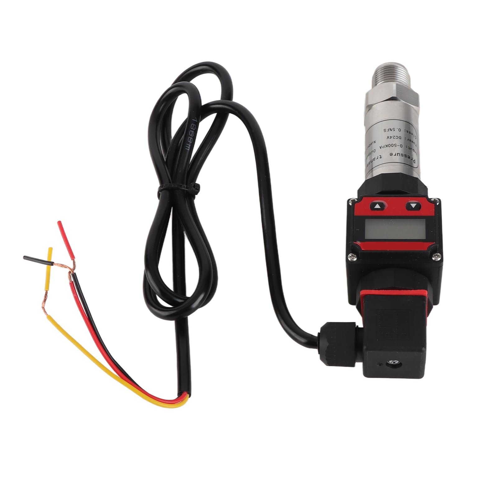 DC24V Piezoelektrischer Drucksensor 0-10V Ausgang, Silizium-Diffusionsdrucktransmitter 0-500KPa / 0-600KPa / 0-700KPa / 0-800KPa für Industrielle Überwachung (0–500 kPa)