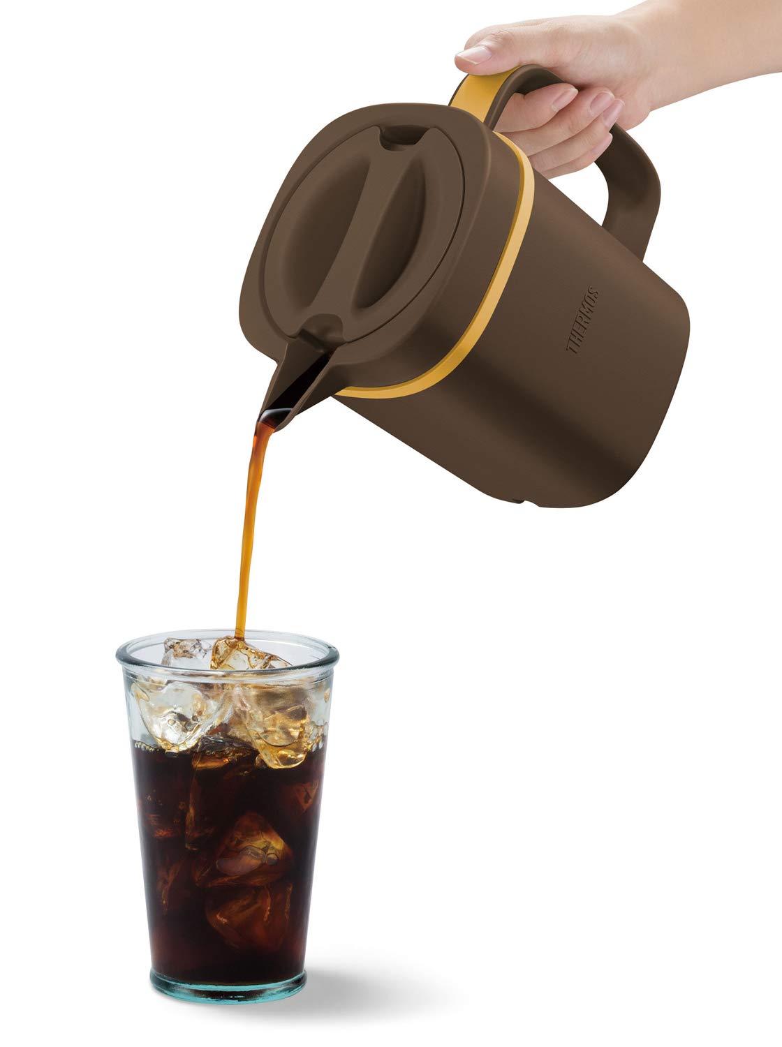 Amazon | サーモス(THERMOS) アイスコーヒーメーカー 0.66L キャラメル