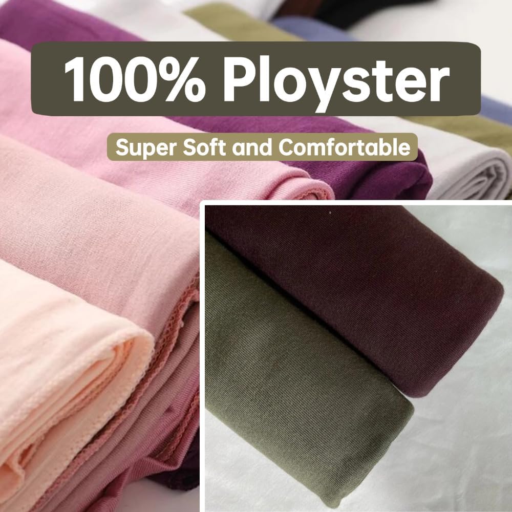 Head Wraps for Black Women Breathable Headwraps Scarf Long Hair Wraps Soft Wide Headbands Headscarves for Locs - Image 3