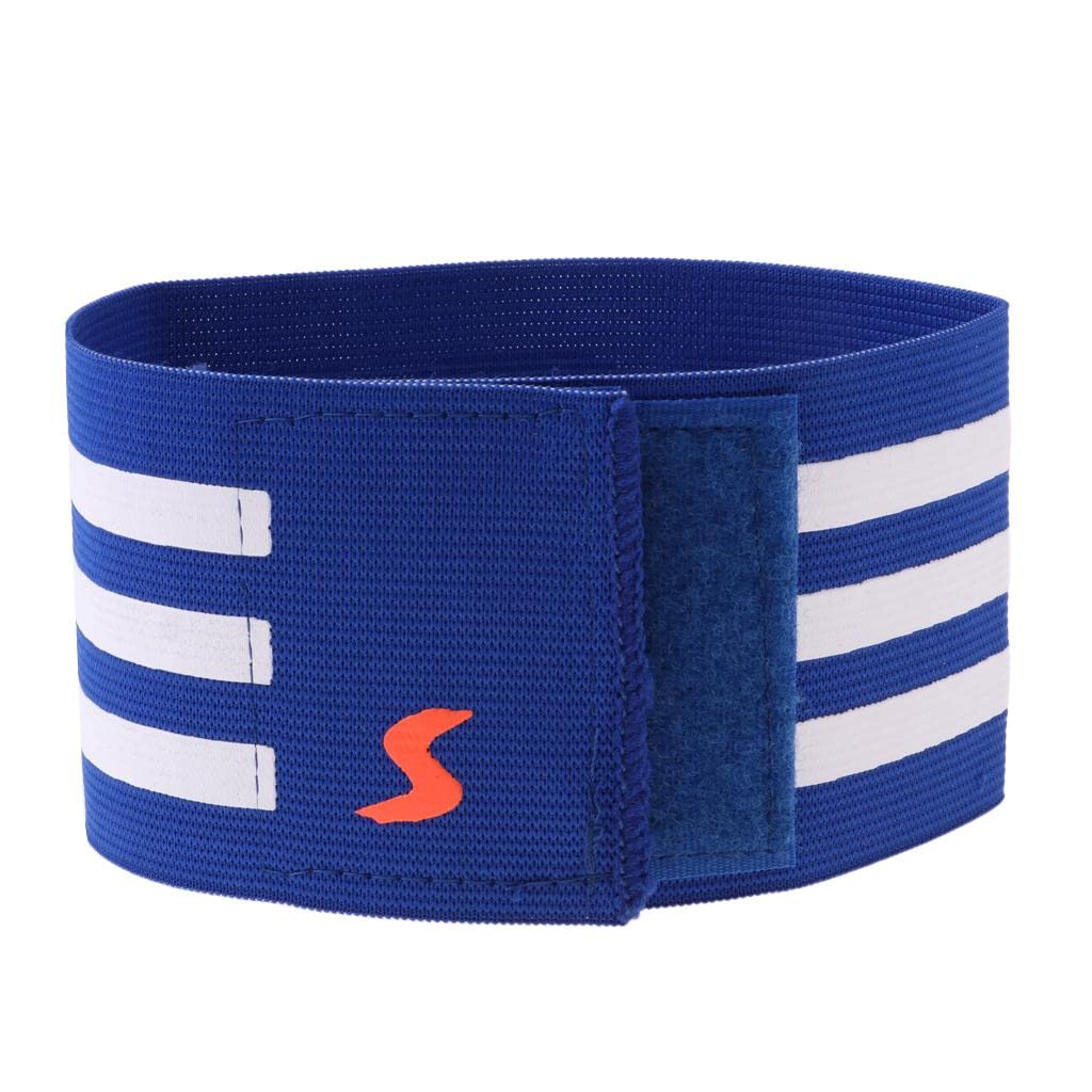 Football Soccer Sports Arm Adjustable Bands Captain Armband #2 Blue|Sporting Goods | Team Sports | Soccer | Clothing, Shoes & Accessories | Other Soccer Clothing & Accs