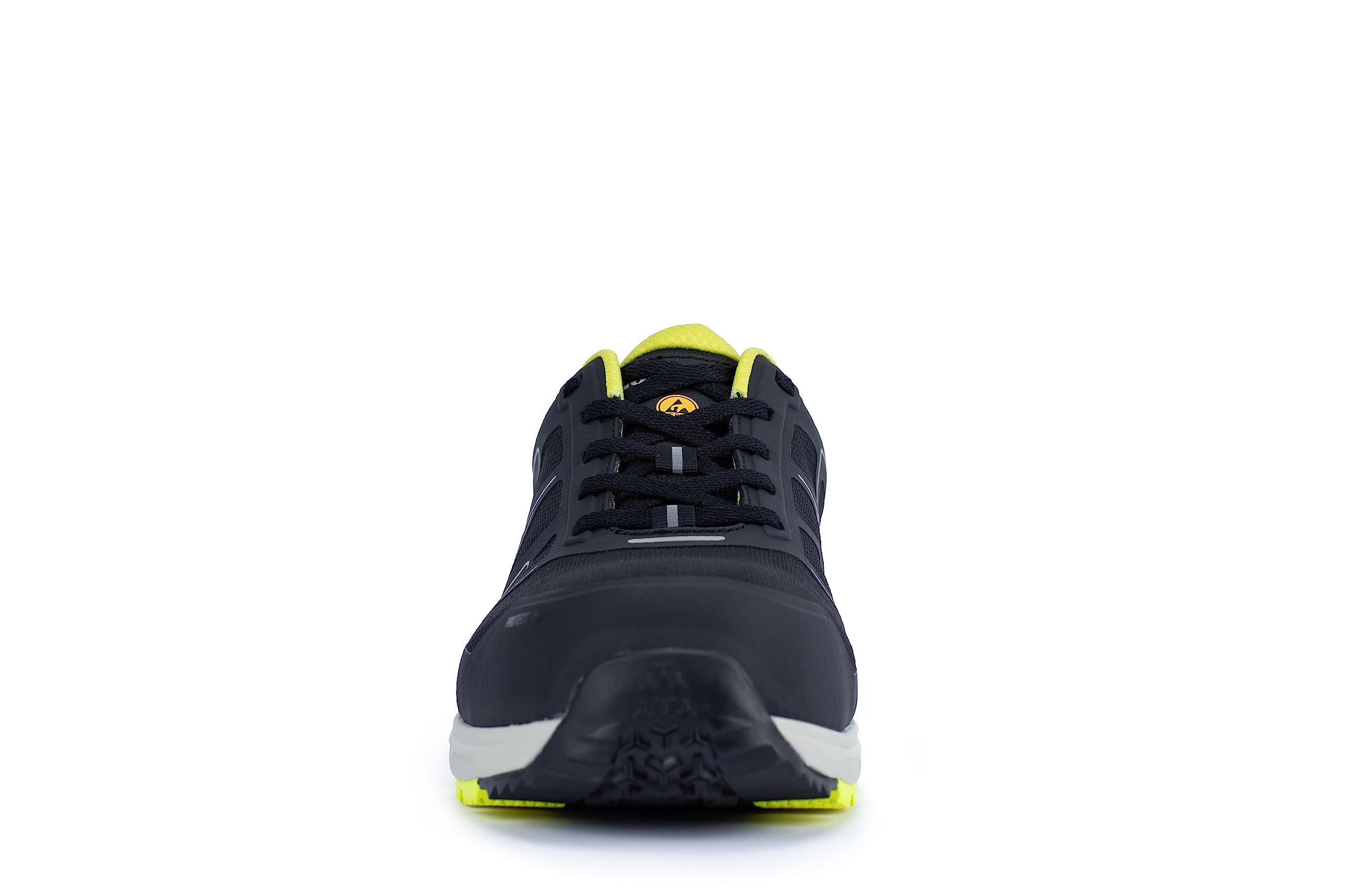Honeywell Agile Sprinter S3 SRC ESD Zapatos de Seguridad Industrial Unisex, Corte bajo, Puntera de Fibra de Vidrio, Forro de Malla 3D, Entresuela de Goma EVA, Amarillo, Talla 13 UK, 6250120-48