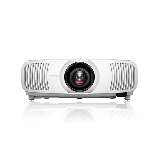 Epson Home Cinema LS11000 4K PRO-UHD Laser Projector, HDR, HDR10+, 2,500 Lumens Color & White Brightness, HDMI 2.1, Motorized Lens, Lens Shift, Focus, Zoom, 3840 x 2160, 120 Hz, Home Theater, Gaming