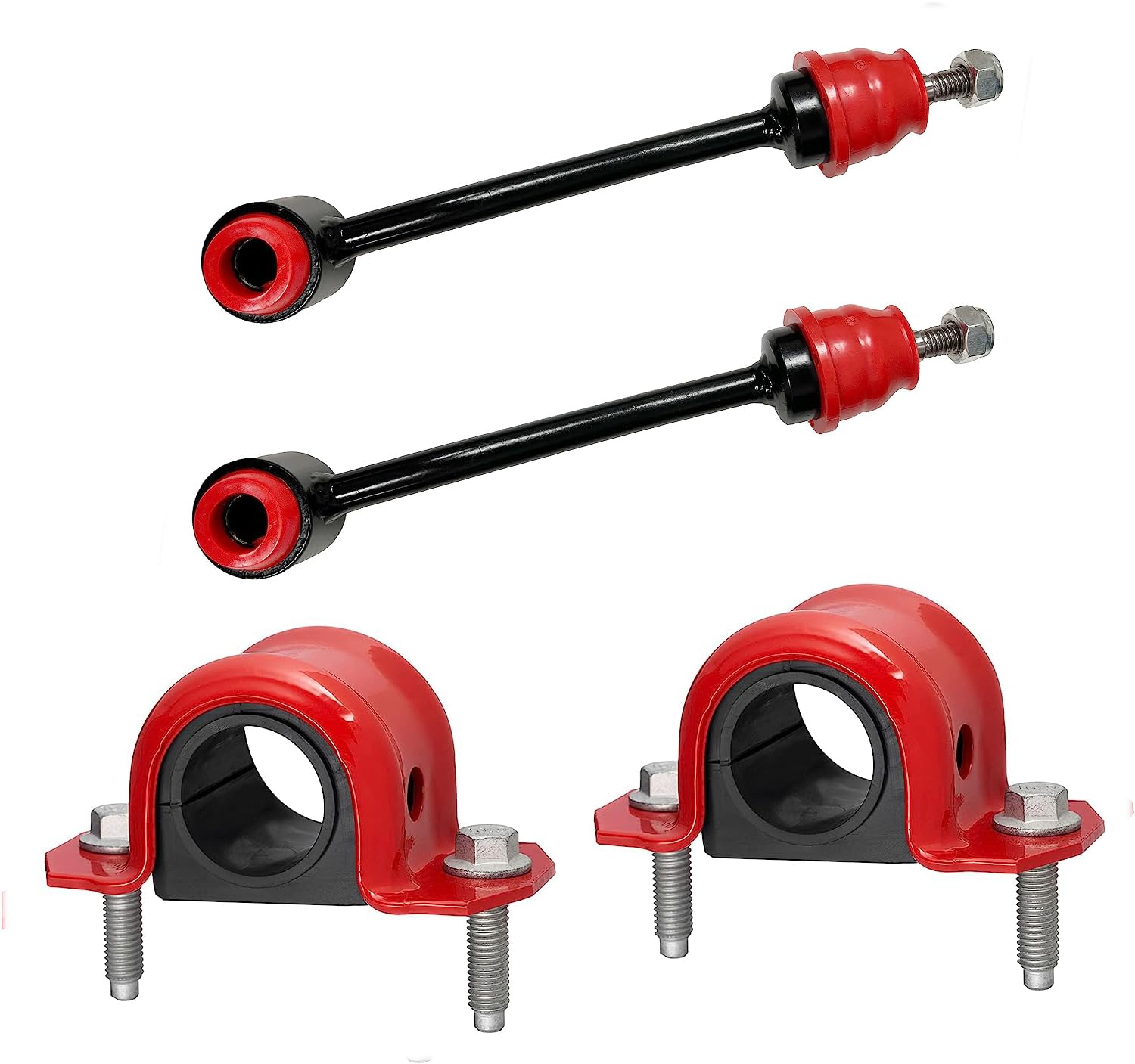 Kit De Reparación De Barra Estabilizadora Delantera Para Jeep Wrangler TJ 1997-2006 - Incluye Pernos Y Piezas De Montaje