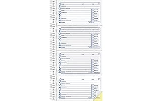 ABFSC1155 - Adams Spiralbound Service Call Book (Small)