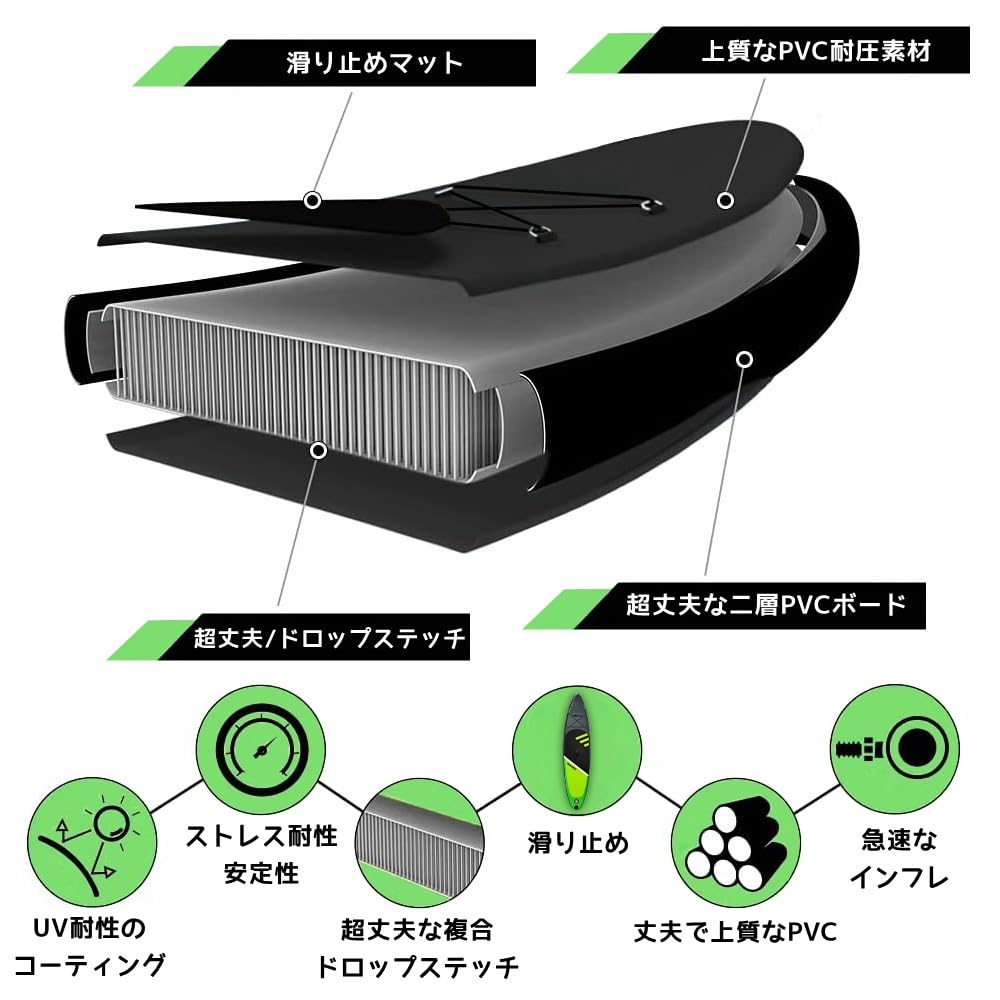 Amazon | SUPボード サップボード スタンドアップパドルボード