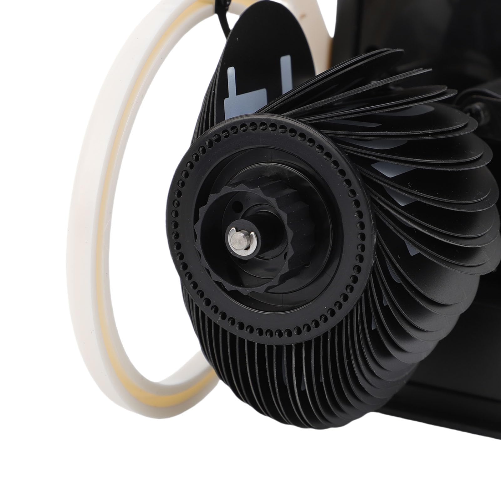 Mechaniczny Zegar na Biurko z klapką w Stylu Retro z funkcją Przewracania Stron za pomocą Przekładni Wewnętrznej Unikalna Konstrukcja w Kształcie Roweru do Gabinetu i Wystroju Wnętrz
