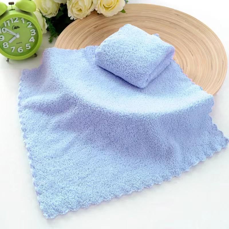 Outlay Home Face Towel/Handkerchief/Rumal Microfiber Small Size -Pack of 12 Pieces - Soft and Super Absorbent Face Towels for Women's, Kids and Newborn Babies - 25x25 CM - 12... - Image 2