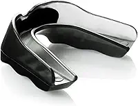 Protetor bucal Shock Doctor Pro, protetor bucal esportivo para futebol, basquete, lacrosse, hóquei, MMA, boxe, Jiu Jitsu, protetor bucal adulto e juvenil, funciona com protetor bucal