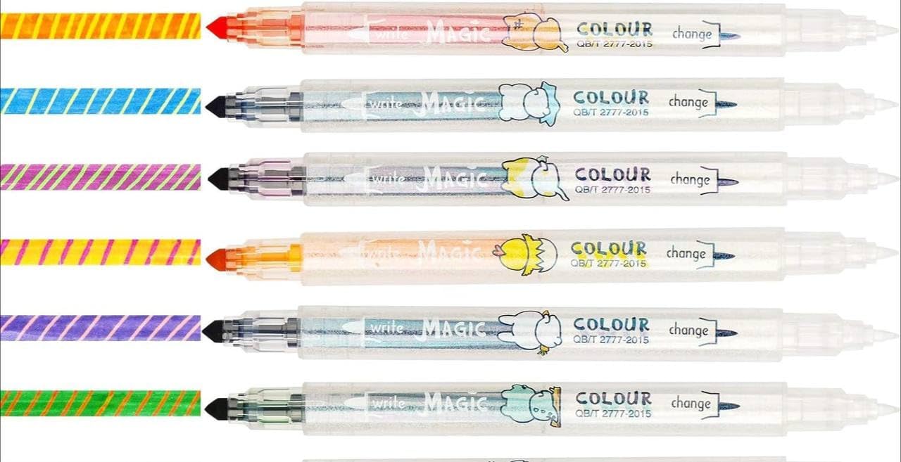 UCRAVO Highlighters Changing Color Markers Pastel Pen Set Magic Pens Dual Tip Marker Pens Classroom & Office Journaling Supplies Chisel Tip Highlighter Marker Fluorescent. (B0CRF2KJLX) Amazon Price History, Amazon Price Tracker