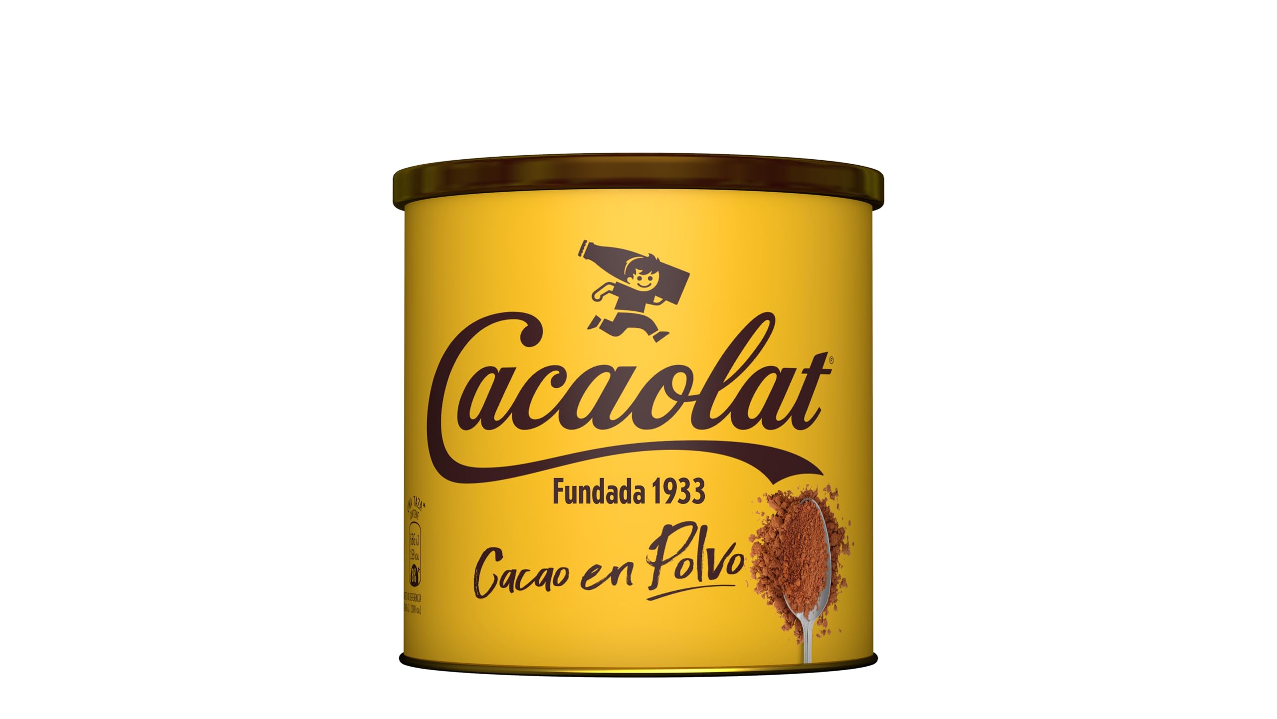 Cacaolat – Cacao en polvo soluble – Sabor tradicional con 45 % cacao – Ideal para leche caliente o fría – Bote 300 g