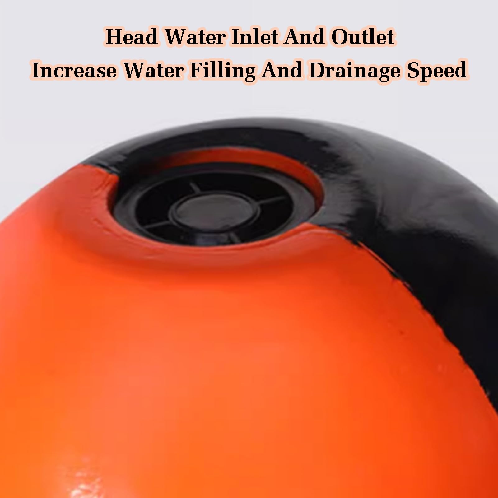Chupete de entrenamiento para seguridad en el agua, diseño de drenaje rápido para adolescentes y adultos