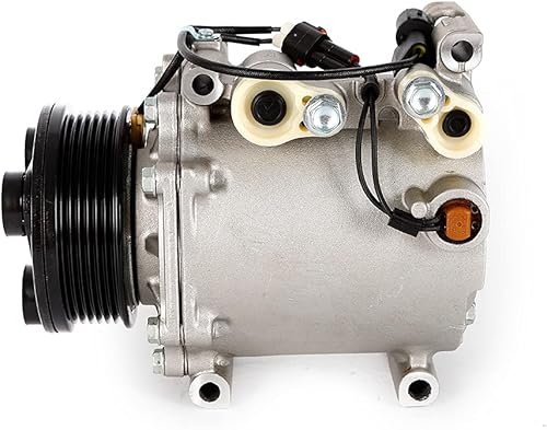 Miniatura 2 de KinHall Compresor de aire acondicionado con embrague para Mitsubishi Eclipse 2.4L 2000 2001 2002 2003 2004 2005 CO 10596AC AC Aire acondicionado
