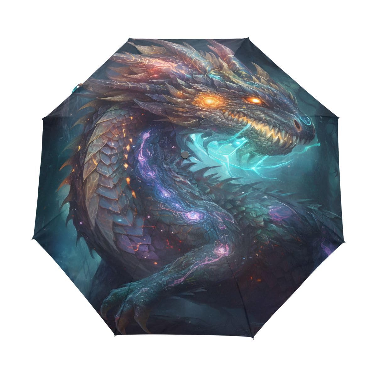 ALAZA Folding Umbrella Auto Open Close Compact Umbrella Windproof Waterproof for Rain Sun UV