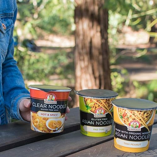 Miniatura 2 de Dr. McDougall's Right Foods Entrada asiática, fideos Pad Thai, paquetes de 2 onzas (paquete de 6)