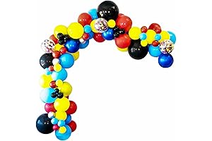 Superhero Birthday Balloon Garland Arch Kit