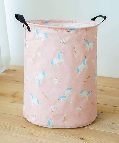 Jamestyle26 Panier A Linge Pliable Boite De Rangement Pour Chambre D Enfant Salon Salle De Bain Ourson Seau A Jouets Licorne 1 Amazon Fr Cuisine Et Maison