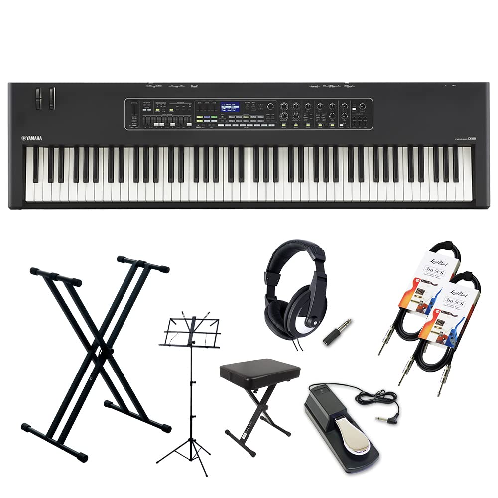 Amazon | YAMAHA CK88 ステージキーボード ヤマハ (自宅練習セット