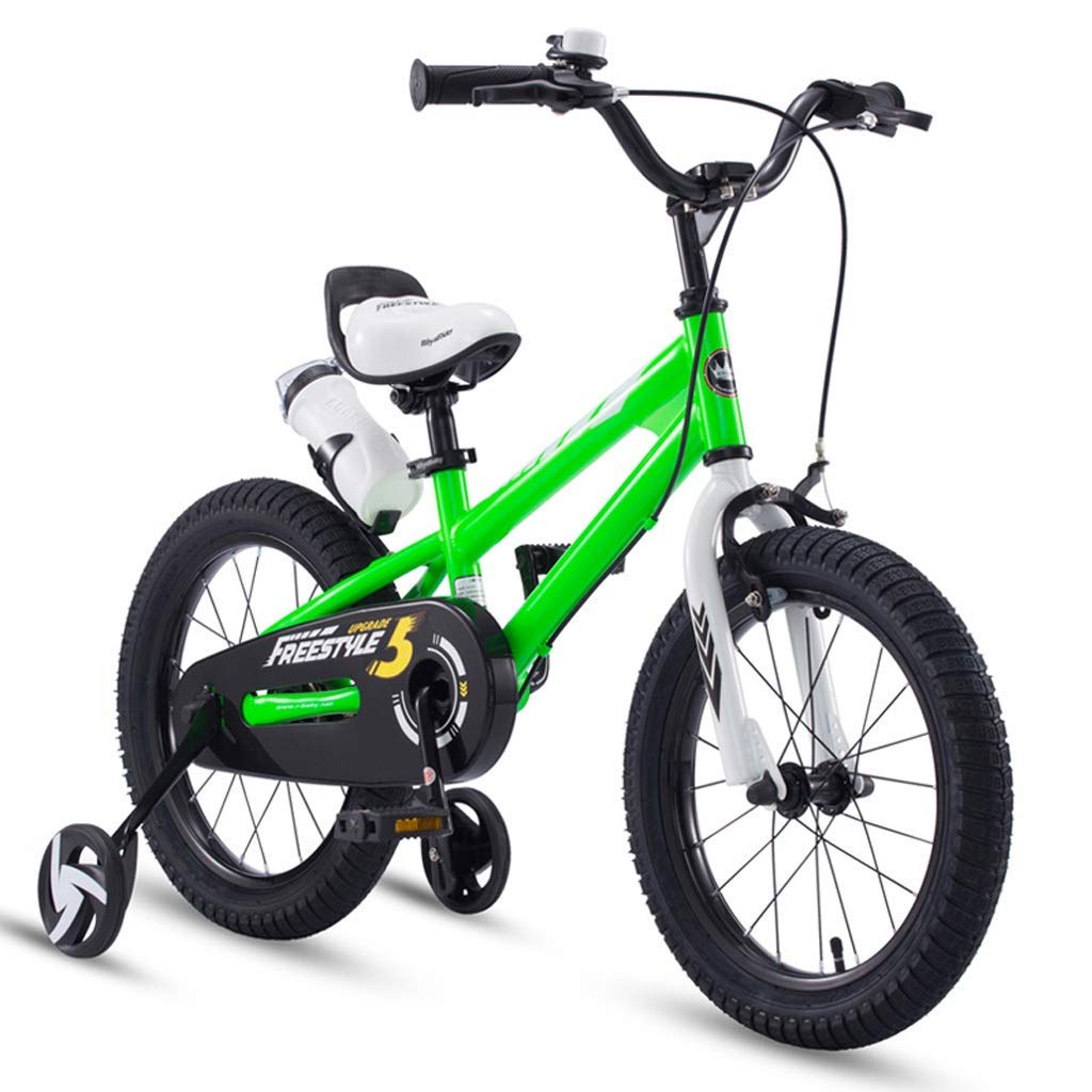 Vélo freestyle pour enfants avec roues d'entraînement, le cadeau d'anniversaire idéal