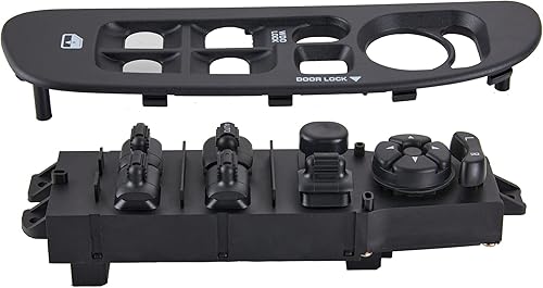 Miniatura 2 de Interruptor de ventana eléctrica para Dodge Ram 1500 2500 3500, 2001-2004, Dodge Dakota 2001-2004, interruptor maestro de vidrios de puerta de