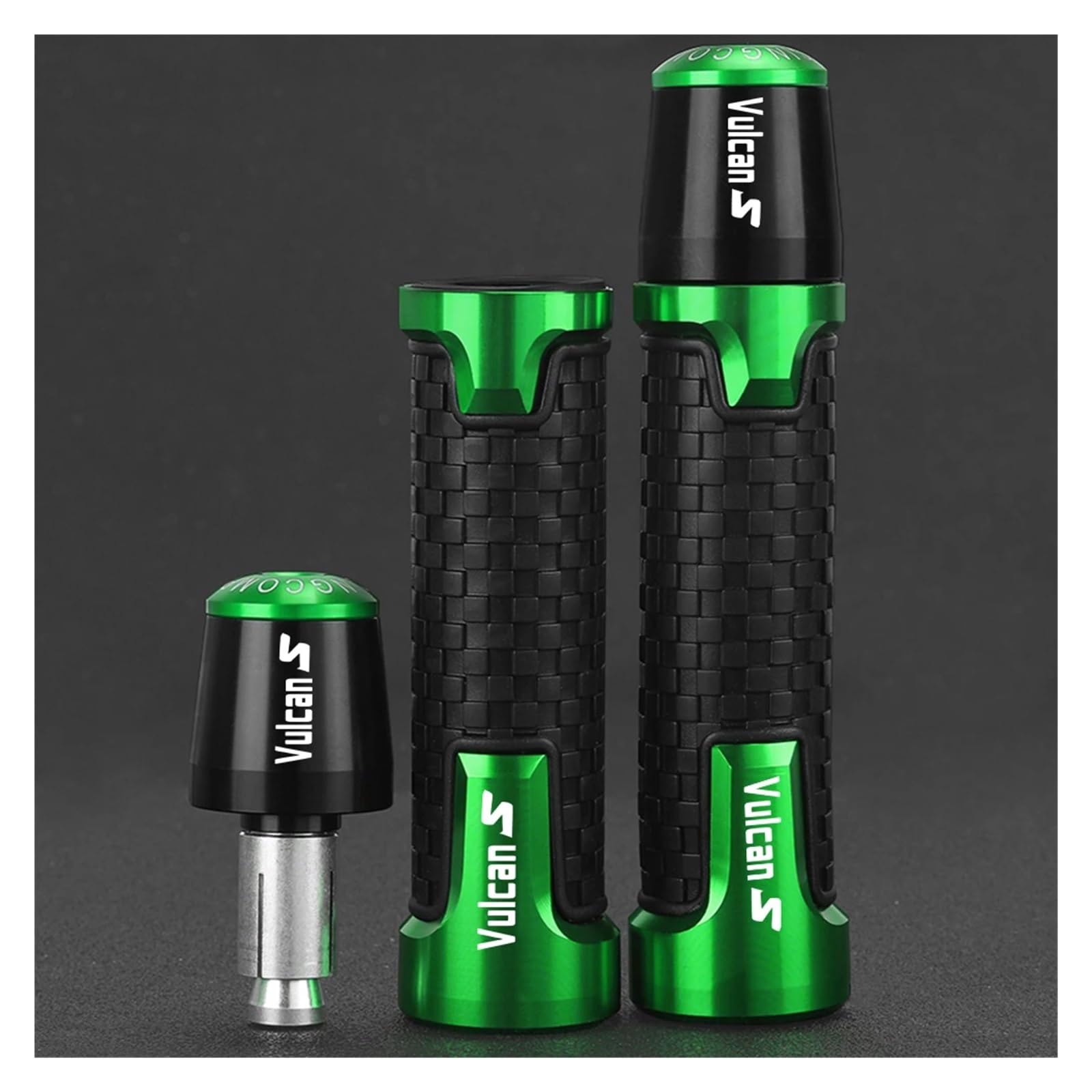 manija del Acelerador de la Motocicleta para Vulcan S 650 2015-2023 Empuñaduras De Manillar Motocicleta Extremos Agarre Tapas Deslizantes Enchufe