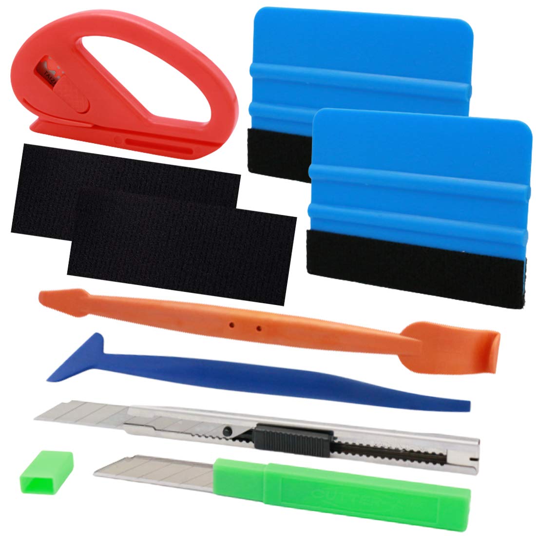 Buy Complete Vinyl Wrap Window Tint Tools Kit, Stick Squeegee