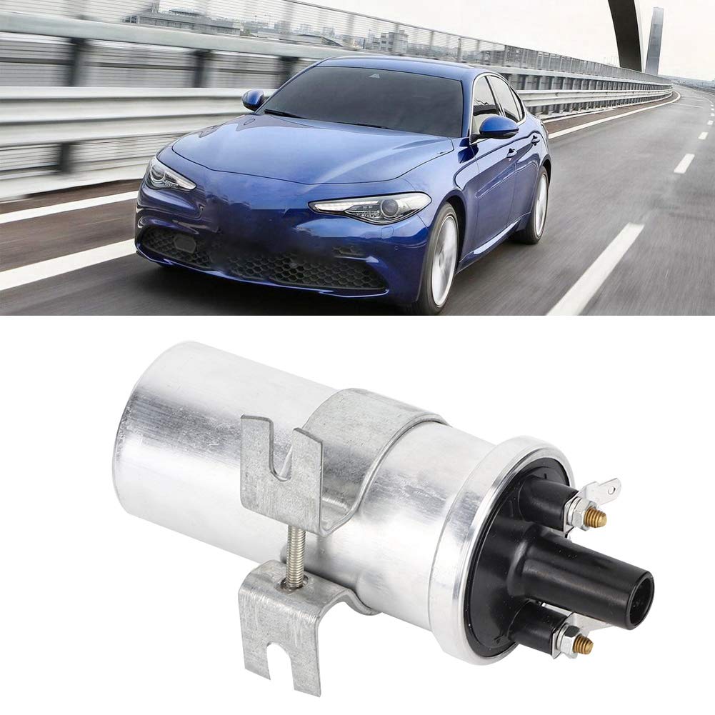 Bobine D'allumage 3 Ohms, Lucas Dlb101 Bobine D'allumage sans Ballast 3 Ohms pour Applications Lucas 12 Volts Dlb101