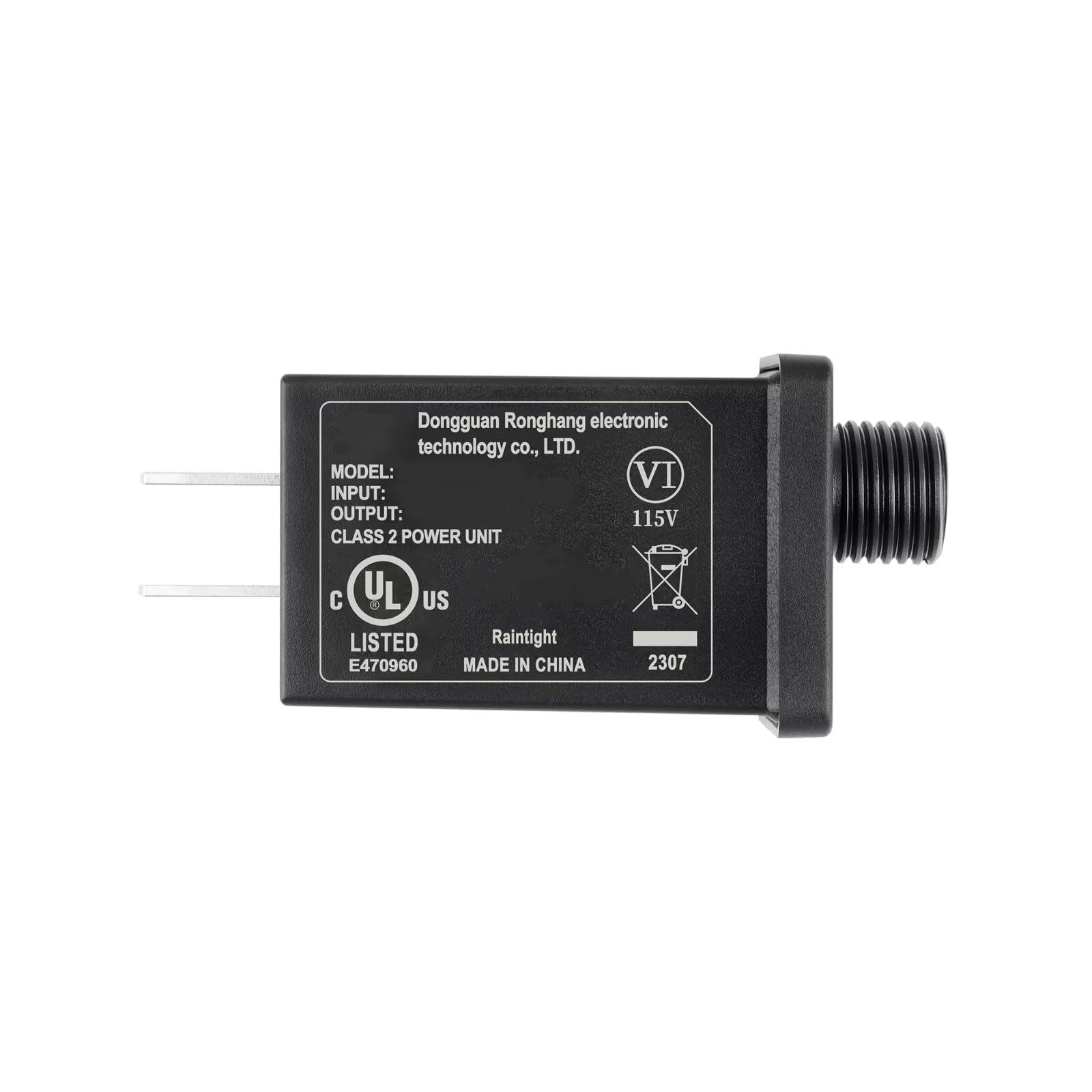 K-MAINS 12V 1A Power Adapter For Inflatables & LED Lights - Replacement For Model RH-120-0700U4-1 - View #8