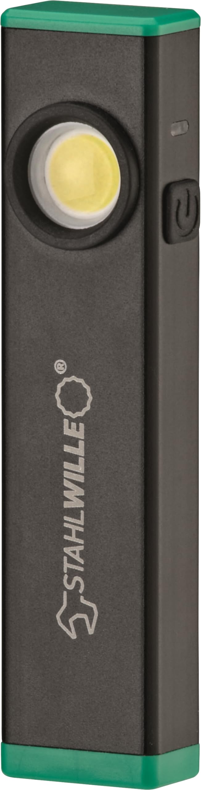 Stahlwille Mini Led Work Light 13134 With Retaining Clip And Magnet, Up To 500 Lumen, 3 Hours Light Time, Integrated Battery, Usb-C Torch, Black 4018754349715