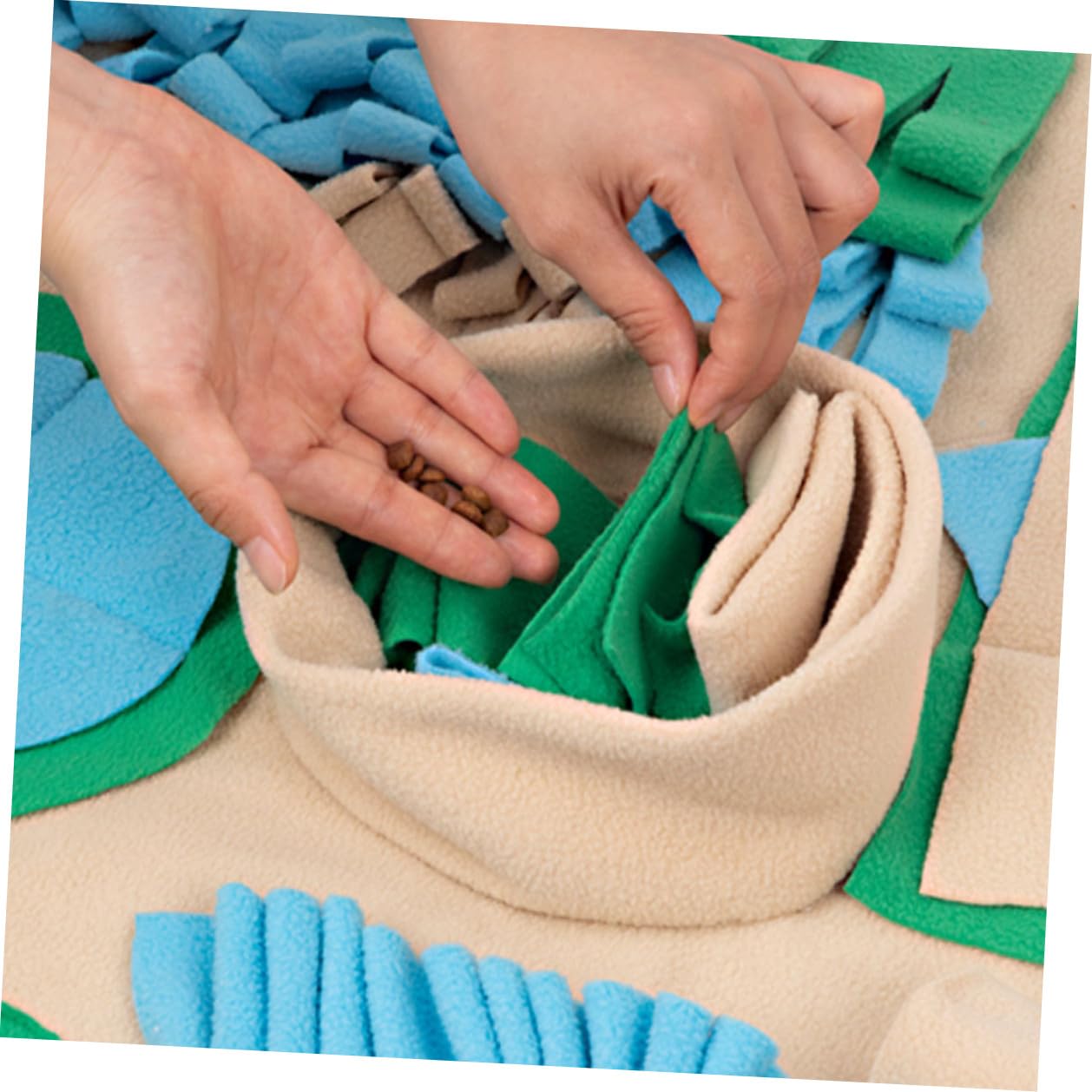 Hundeschnüffelmatte 1 Stück aus Polar Fleece für Haustiere