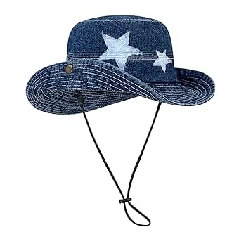 Cowboy Hats For Women Denim Demin Cowboy Hats For Women Men Star