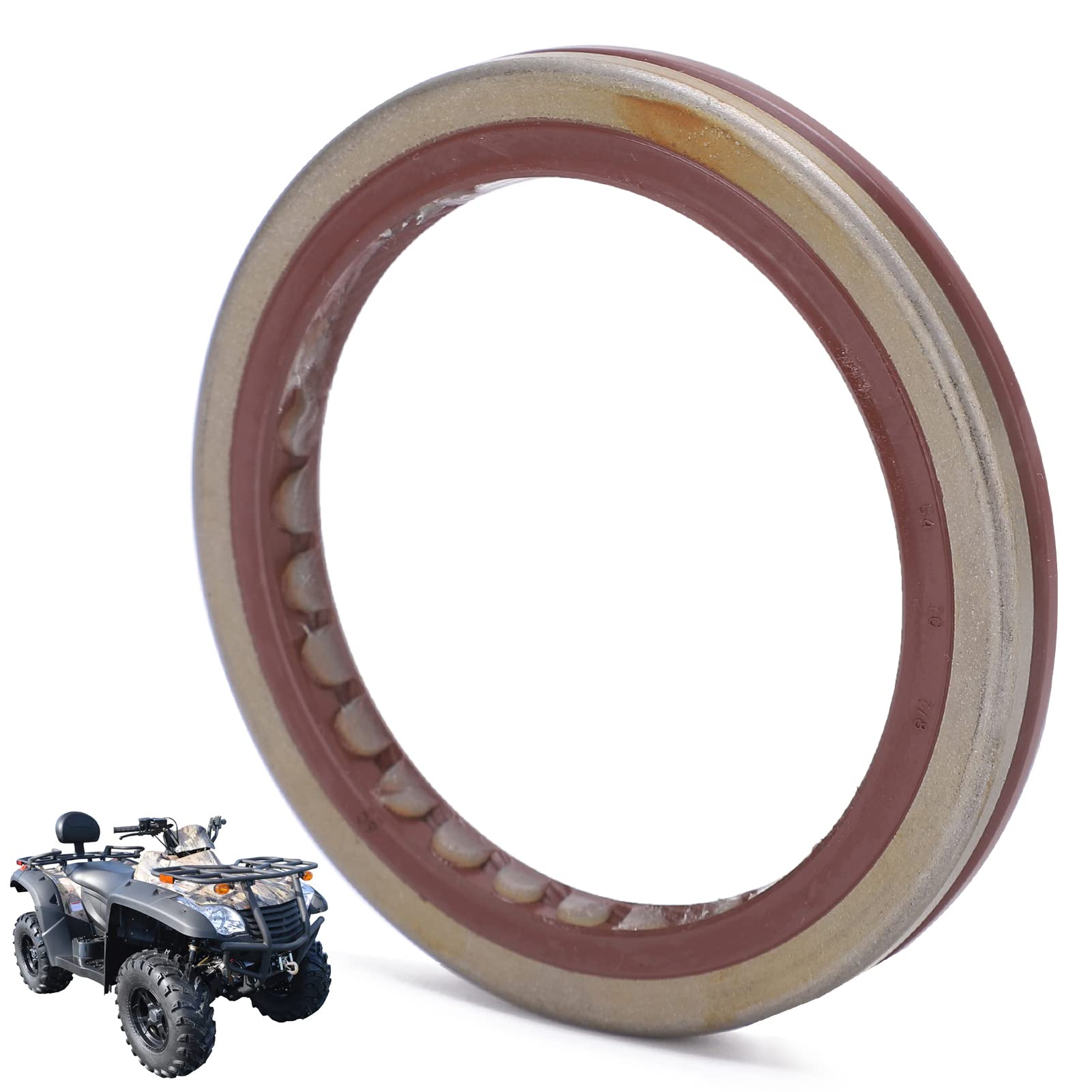 UBERSWEETEngine Oil Seal, Engine Components 0180‑013105 Anticorrosion Rubber Replacement for Linhai ATV M550L Europa EFI for Repair |