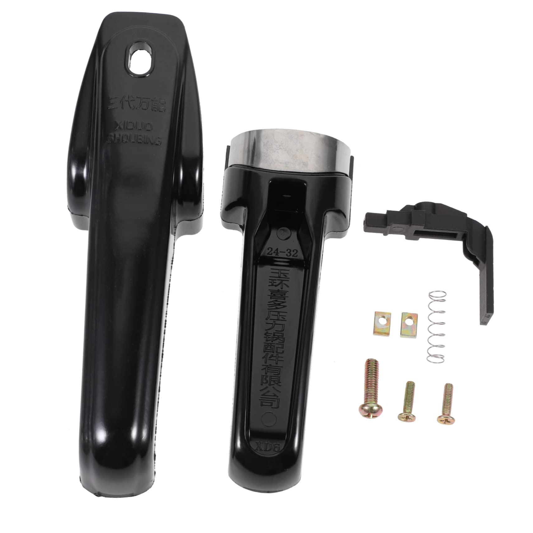 Anneome 1set Pressure Cooker Handle Replacement Heat Resistant Ergonomic Grip Fit for Cookware Easy Installation Durable Pot Accessory for Daily Use