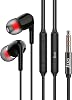 Juo 3.5mm Jack Inlet Wired In-Ear Headset with Microphone