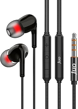 Juo 3.5mm Jack Inlet Wired In-Ear Headset with Microphone