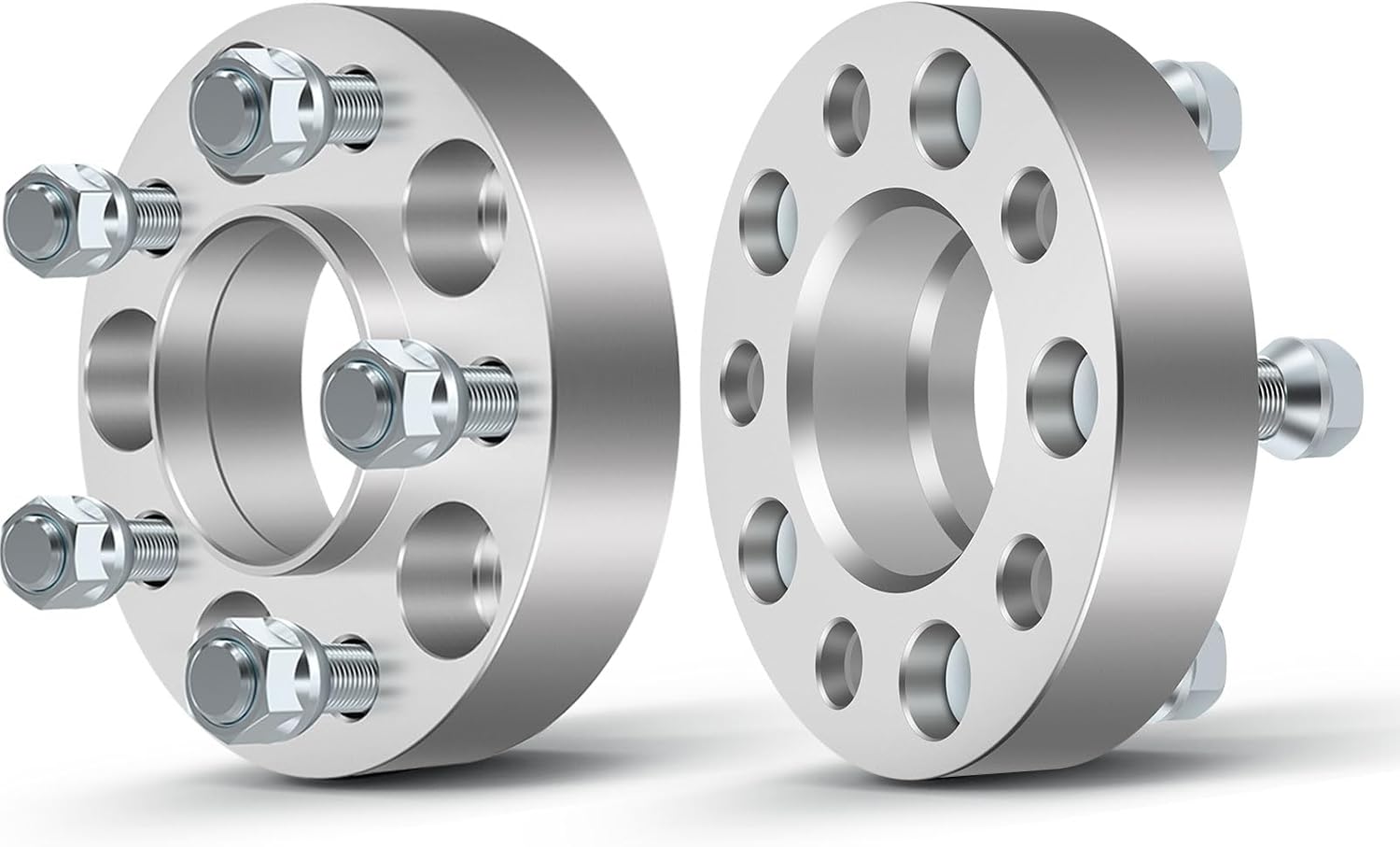 OCPTY 2PCS 5x4.5 to 5x4.5 Wheel Spacers 1.25" Wheel Adapters 14x1.5 Studs 71.5mm Center fit for 2009-2022 for Dodge for Challenger / 2006-2022 for Dodge for Charger / 2005-2008 for Dodge for Magnum