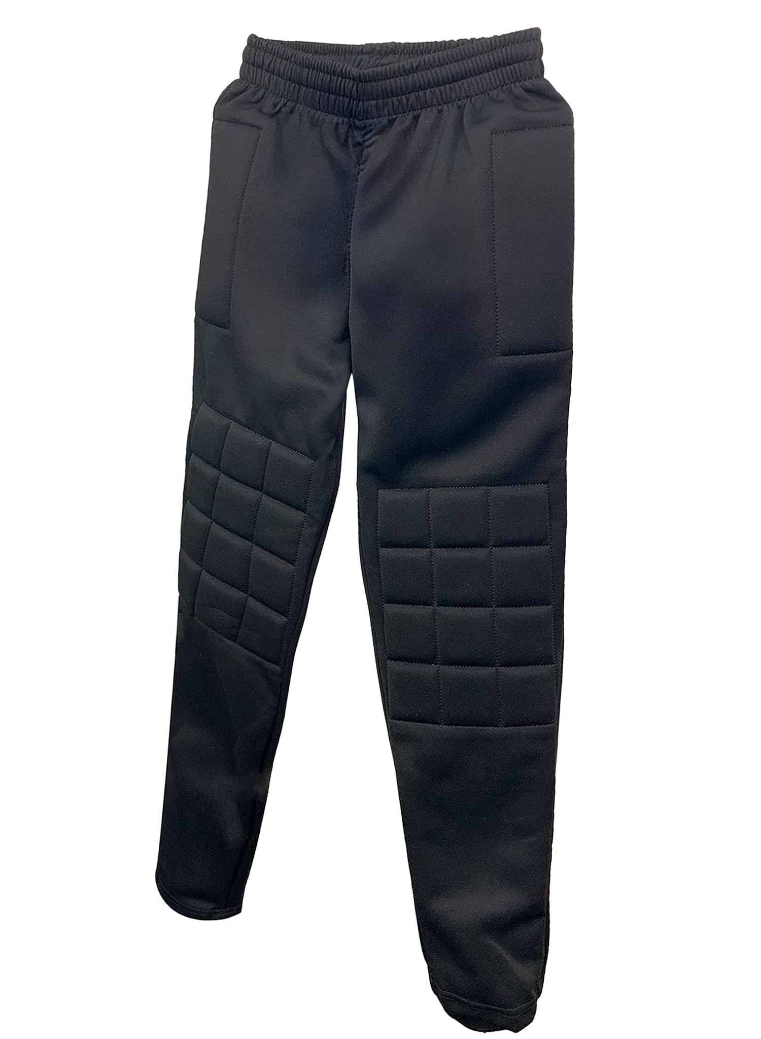 Boy's Goalkeeper Pants, Youth Sizes Goalie Padded Pants (YL) Black