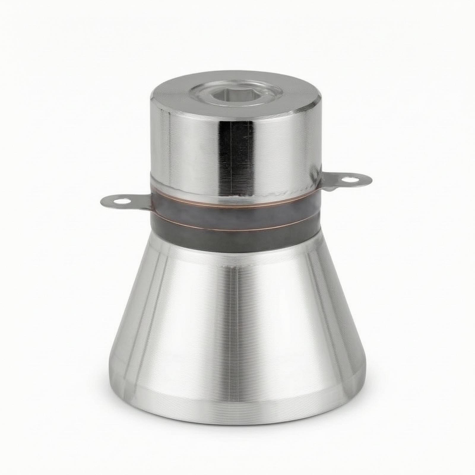 Transducer with Mounting Tabs Sweeping Cleaner Transducer Cylindrical for Equipment Builders, Dishwasher Systems 60W 28khz | Fishfinders | Fishing-picture-19