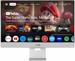 ディスプレイ・モニター本体 GoogleTV ASUS ZenScreen Smart Monitor ASUS' ZenScreen Smart 27-inch monitor is its first with