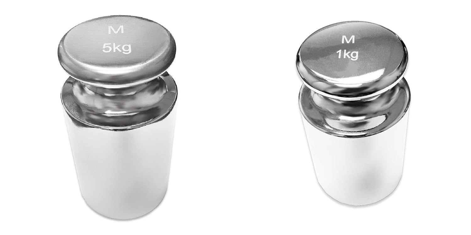 2pc 6kg 6000g Calibration Test Weight Set 5kg 5000g M2 Precsion