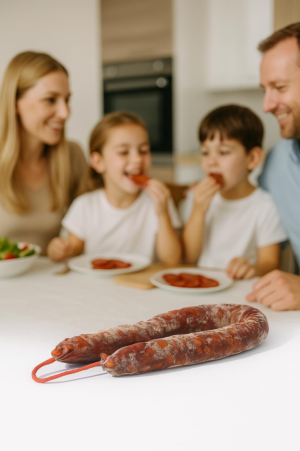 Chorizo dulce de Zamora 500 grs. Chorizo Sarta dulce natural artesano