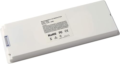 Miniatura 1 de ARyee Batería de repuesto para computadora portátil de 59 Wh 10.8 V A1185 para Apple MacBook 13 A1181 MA561 MA254 MA255 MB402 MB061 MB062