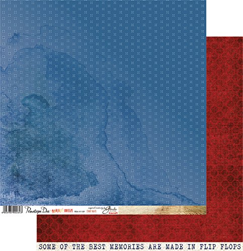 Penelope Dee Starry Nights Summer Breeze Double-Sided Cardstock 12
