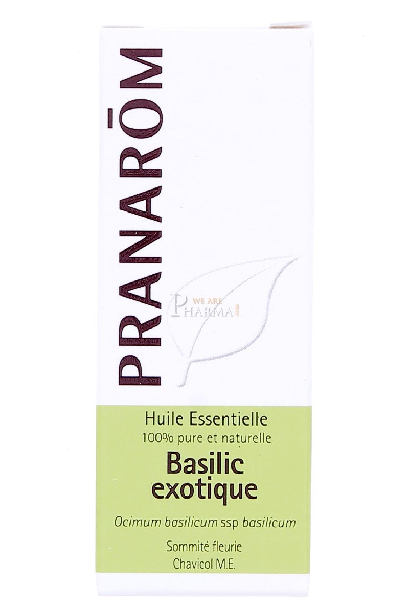 Pranarôm Essential Oil Exotic Basil (Ocimum basilicum SSP basilicum) 10 ml