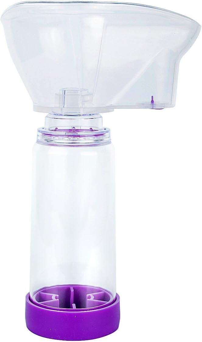Aerochamber Plus Spacer Device for Adult, Large Purple Clean and Safe