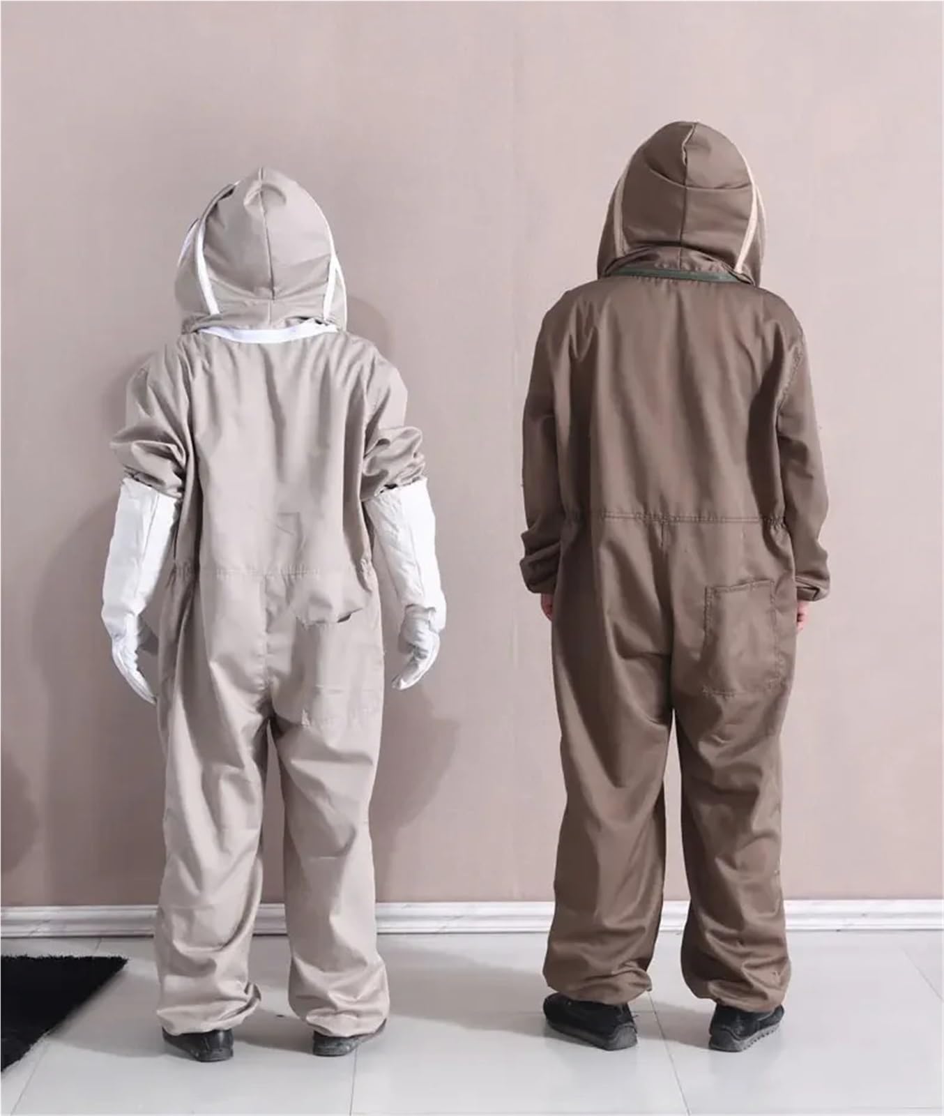 Strumenti per l'apicoltura, 1 pz. Alveare Abbigliamento anti- Guanti in pelle di pecora Attrezzatura for apicoltura Strumenti for | Brown
