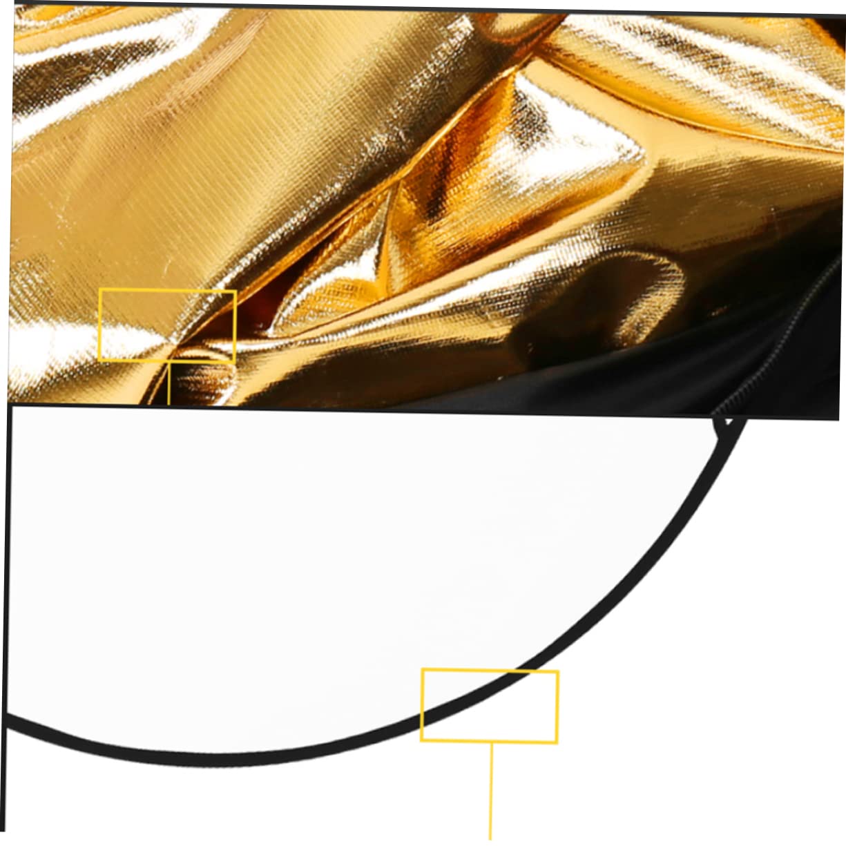 KONTONTY 1pc Light Reflectors for Photography Studio Diffuser Kit Camera Lighting Reflector Diffuser Kit with Grip