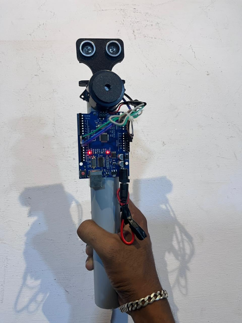 Smart Blind Stick Project Kit | Engineering & School Project | Ultrasonic Sensor Obstacle Detection with Buzzer Alert-image-12