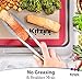 Kitzini Silicone Baking Mat Set. Non-Stick Silicone Mats for Baking. 2 Half Baking Sheets. BPA Free. Professional Grade Silicone Baking Sheet. Silicone Baking Mats for Cookies, Macarons & Pastry